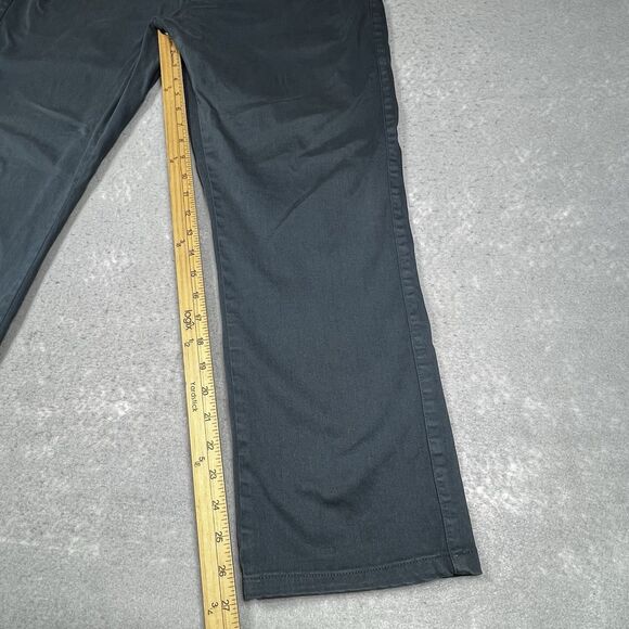 Peter Millar Chino Pants Mens Size 36 Blue Green Straight Leg Golf Solid Work - Picture 6 of 11